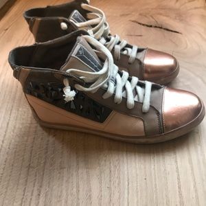 Sam Edelman holden spiked sneakers